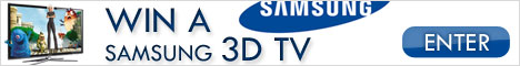 Win a Free Samsung 3D TV
