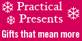 Shop for Unique charitable gifts and ethical presents at Practicalpresents.org