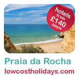 Praia da Rocha holidays Portugal