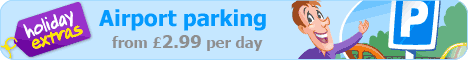 Holiday extras airport parking from £2.99 per day - click here