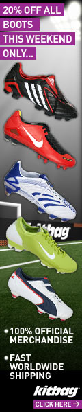 Save 20% of football boots for two days only from 23rd November to 24th November