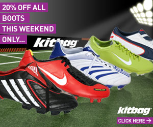 save 20% of football boots for two days only from 23rd November to 24th November