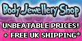 Body Jewellery shop in UK
