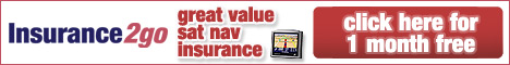 Insurance2go Sat Nav Insurance