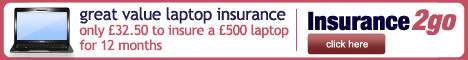 Insurance2go laptop cover