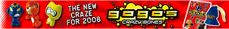 Bandeez, Club Penguin, gogos, gelli baff, Toonz, Uglydoll, Yu-Gi-Ow
