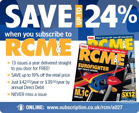 Radio Control Models & Electronics Magazine big banner