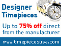 Time Pieces USA - Designer Timepieces Up to 75% Off direct from the manufacturer - by iOne Jewelry.com