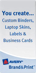 Avery Brand Printing Advert