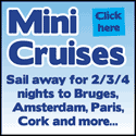 European mini cruise holidays and breaks- See the best of Europe on a European mini cruise - click here for more