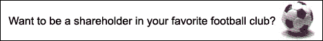 Get a share in your favorite club