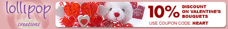 Lollipop Gifts - 10% Discount on Valentine's Bouquets 3