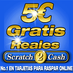 Scratch2Cash es decir tarjetas para rascar