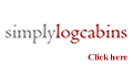 the simply log cabins store website