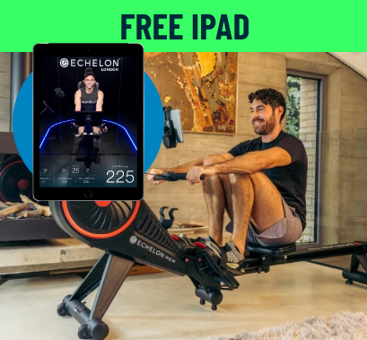 echelonfit.uk - Get a Free iPad with Row smart home rower