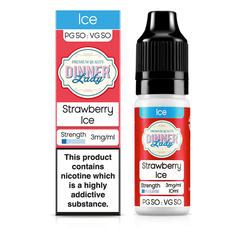 vapesourcing.uk - £2.99 for Dinner Lady Strawberry Ice E-Liquid 10ml from vapesourcing uk! – save 25.06% off
