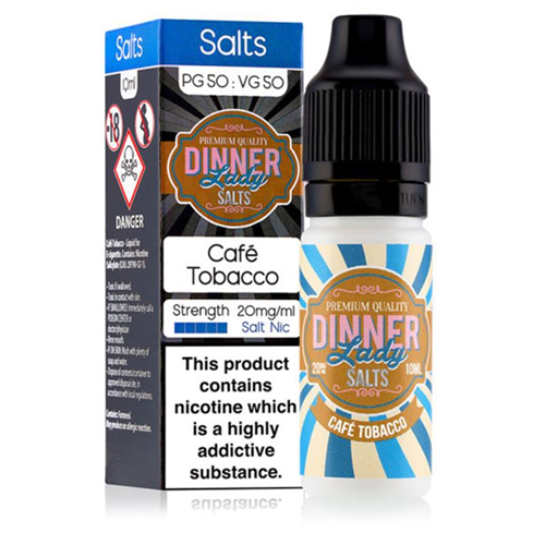 vapesourcing.uk - £2.39 for Dinner Lady Nicotine Salt Cafe Tobacco E-Liquid 10ml from vapesourcing! – save 40.01% ...