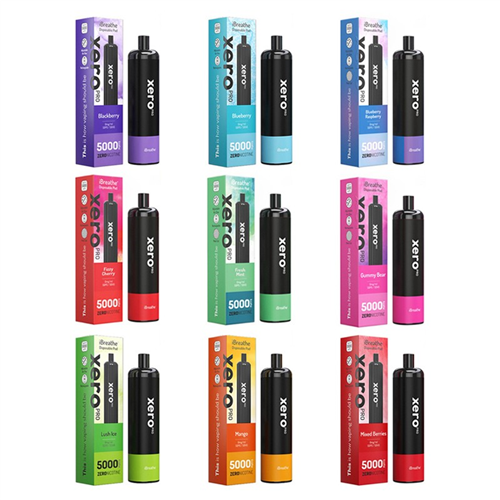 vapesourcing.uk - 33.36% off for iBreathe Xero Pro Disposable Vape Kit 5000 Puffs and Free UK delivery;