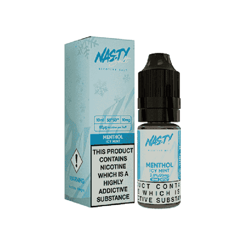 vapesourcing.uk - £2.99 for Nasty Juice Nicotine Salt Menthol E-Liquid 10ml from VapeSourcing! – save 10.21% off