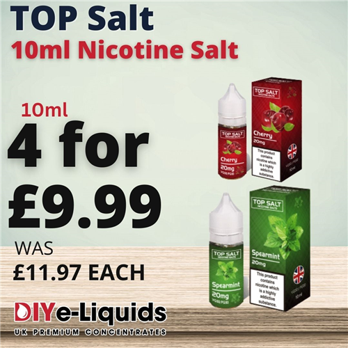 diyeliquids.co.uk - Save 17% on Nicotine Salt